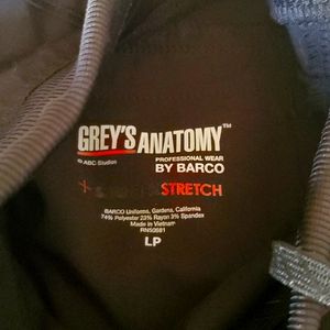 Grey's Anatomy spandex stretch scrub pant